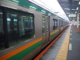 熱海駅から小田原駅の乗車記録(乗りつぶし)写真