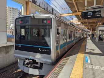 大和駅から鶴間駅の乗車記録(乗りつぶし)写真