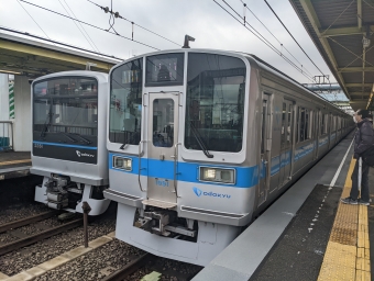 中央林間駅から町田駅の乗車記録(乗りつぶし)写真