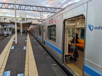 相模大野駅から新松田駅の乗車記録(乗りつぶし)写真