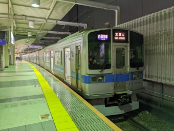 町田駅から相模大野駅の乗車記録(乗りつぶし)写真