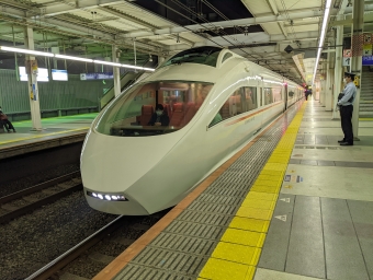 新宿駅から町田駅の乗車記録(乗りつぶし)写真