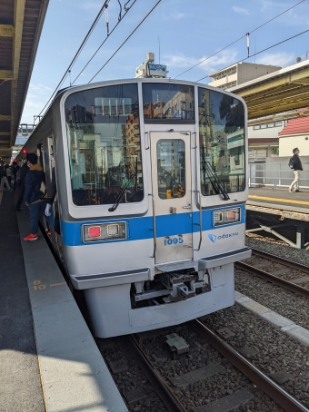 中央林間駅から藤沢駅の乗車記録(乗りつぶし)写真
