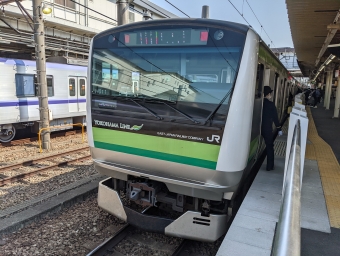 長津田駅から桜木町駅の乗車記録(乗りつぶし)写真