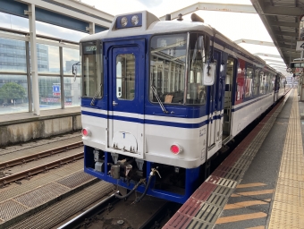 智頭駅から鳥取駅の乗車記録(乗りつぶし)写真