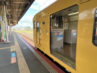 新見駅から米子駅の乗車記録(乗りつぶし)写真
