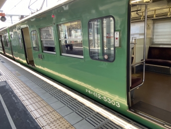 城崎温泉駅から福知山駅の乗車記録(乗りつぶし)写真