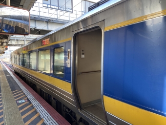 鳥取大学前駅から米子駅の乗車記録(乗りつぶし)写真