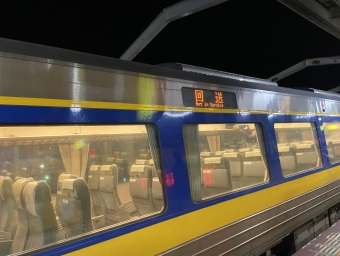 岡山駅から鳥取駅の乗車記録(乗りつぶし)写真