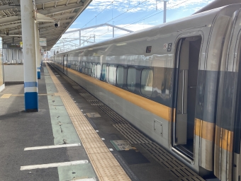 新倉敷駅から新大阪駅の乗車記録(乗りつぶし)写真