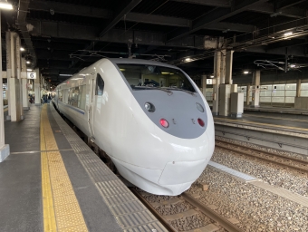 松任駅から金沢駅の乗車記録(乗りつぶし)写真