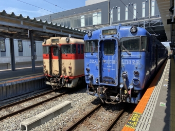 佐世保駅から長崎駅の乗車記録(乗りつぶし)写真