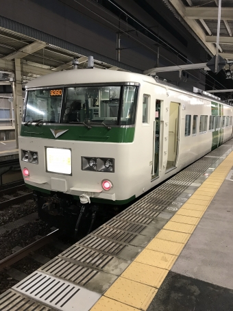 大垣駅から東京駅の乗車記録(乗りつぶし)写真