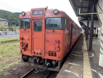 津山駅から岡山駅の乗車記録(乗りつぶし)写真