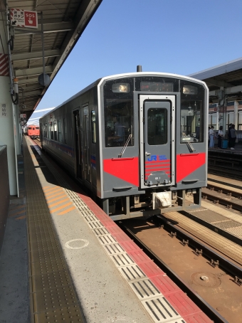 鳥取駅から豊岡駅の乗車記録(乗りつぶし)写真