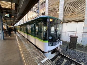 三条京阪駅からびわ湖浜大津駅の乗車記録(乗りつぶし)写真
