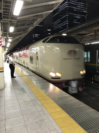 東京駅から安来駅の乗車記録(乗りつぶし)写真