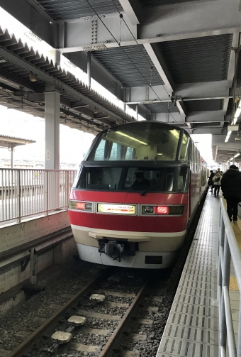 名鉄名古屋駅から豊橋駅の乗車記録(乗りつぶし)写真