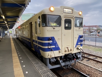 北条町駅から粟生駅の乗車記録(乗りつぶし)写真