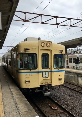 雲州平田駅から出雲大社前駅の乗車記録(乗りつぶし)写真