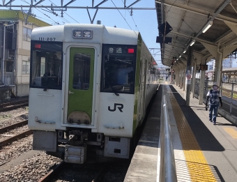 八王子駅から高崎駅の乗車記録(乗りつぶし)写真