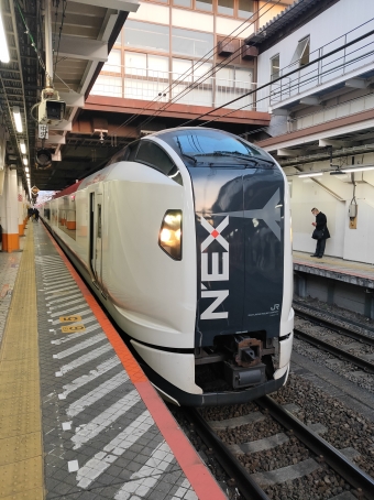 八王子駅から鹿島神宮駅の乗車記録(乗りつぶし)写真