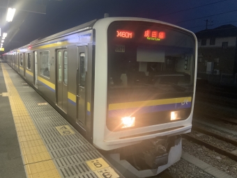 銚子駅から佐原駅の乗車記録(乗りつぶし)写真