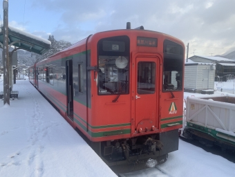 西若松駅から新藤原駅の乗車記録(乗りつぶし)写真