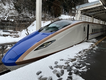 ガーラ湯沢駅から越後湯沢駅の乗車記録(乗りつぶし)写真
