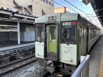 豊野駅から長野駅の乗車記録(乗りつぶし)写真
