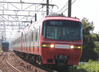 名鉄名古屋駅から名電赤坂駅の乗車記録(乗りつぶし)写真