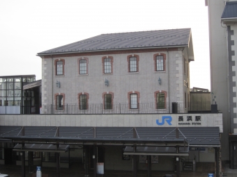 長浜駅から大阪駅:鉄道乗車記録の写真