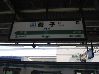 東神奈川駅から磯子駅の乗車記録(乗りつぶし)写真
