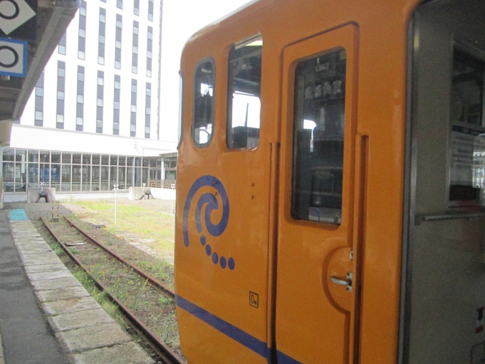 鉄道乗車記録の写真:駅舎・駅施設、様子(3)        「終点マーク」