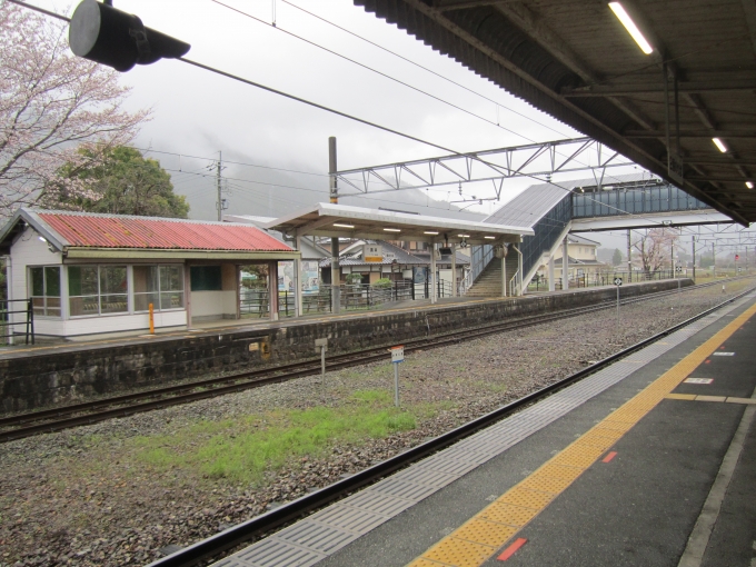 鉄道乗車記録の写真:駅舎・駅施設、様子(2)        「黒井駅ホーム」
