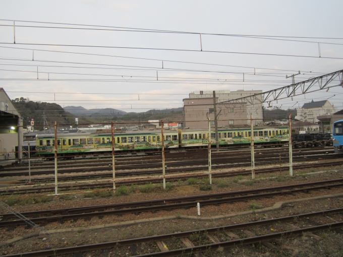 鉄道乗車記録の写真:列車・車両の様子(未乗車)(4)        「近江鉄道彦根駅車両基地と1805車両」