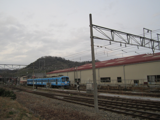 鉄道乗車記録の写真:列車・車両の様子(未乗車)(5)        「近江鉄道彦根駅車両基地と101車両」