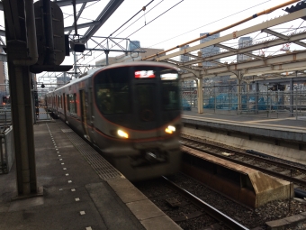 京橋駅から大阪駅の乗車記録(乗りつぶし)写真