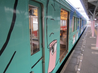 上野市駅から伊賀神戸駅の乗車記録(乗りつぶし)写真