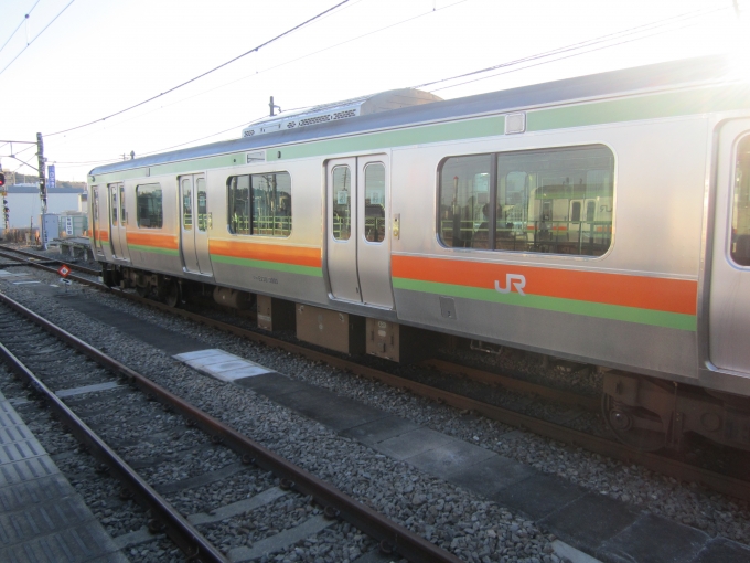 鉄道乗車記録の写真:列車・車両の様子(未乗車)(1)        「クハE230-3003側面」