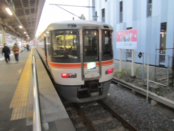 甲府駅から八王子駅の乗車記録(乗りつぶし)写真
