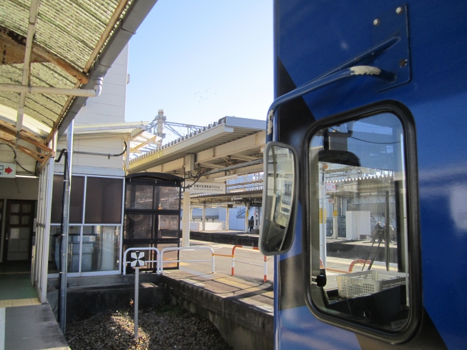 鉄道乗車記録の写真:駅舎・駅施設、様子(10)        「終点マーク」