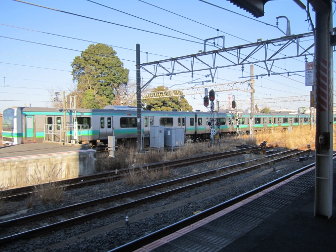 鉄道乗車記録の写真:列車・車両の様子(未乗車)(2)        「クハE231-77」