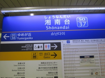 湘南台駅からゆめが丘駅:鉄道乗車記録の写真