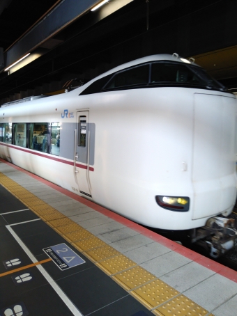 新大阪駅から東舞鶴駅の乗車記録(乗りつぶし)写真