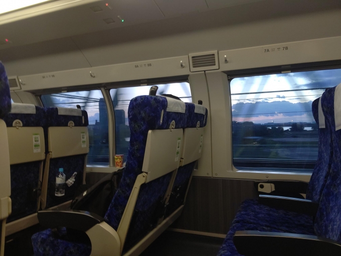 鉄道乗車記録の写真:車内設備、様子(2)        「グリーン車」