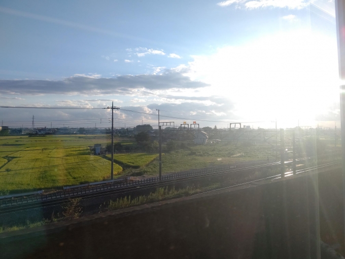 鉄道乗車記録の写真:車窓・風景(4)        「午前6時半ごろ。」