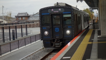 新大村駅から諫早駅の乗車記録(乗りつぶし)写真