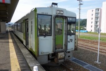 盛岡駅から大館駅:鉄道乗車記録の写真