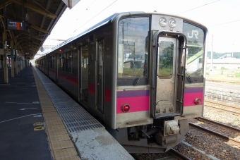 大館駅から追分駅:鉄道乗車記録の写真